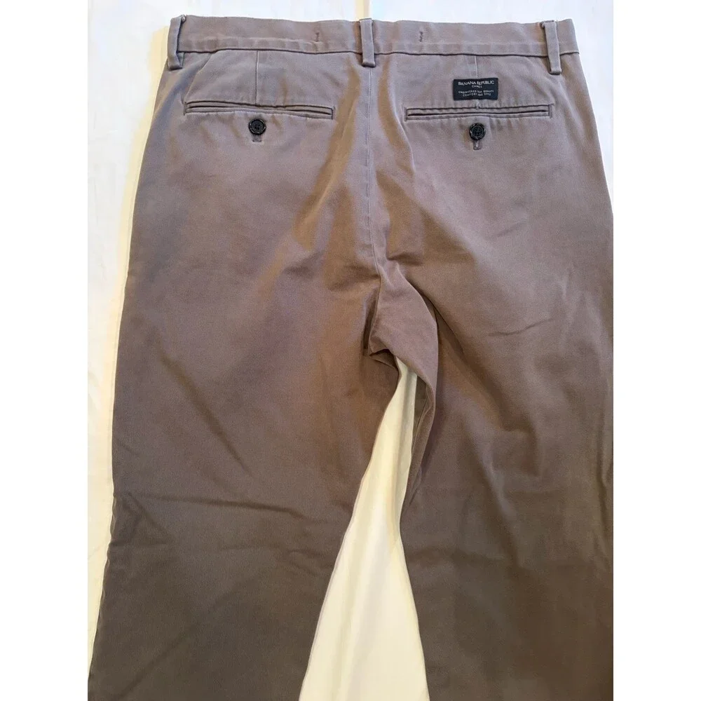 Banana Republic Pants Men's 32x32 Grey Slim Waist